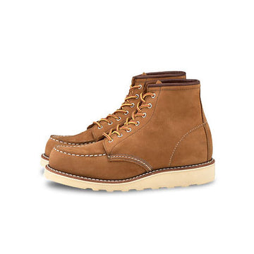 red wing heritage women's moc toe 3428 copper rough and tough