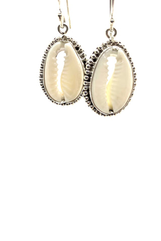 Earrings Cowrie Shell Athena