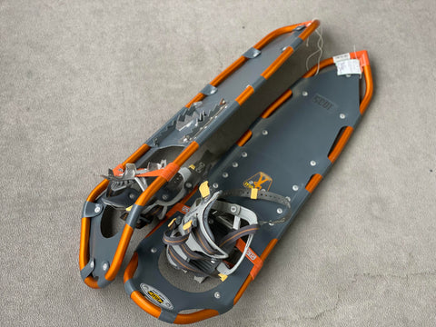 Grey and Orange Tubbs Long Snowshoes