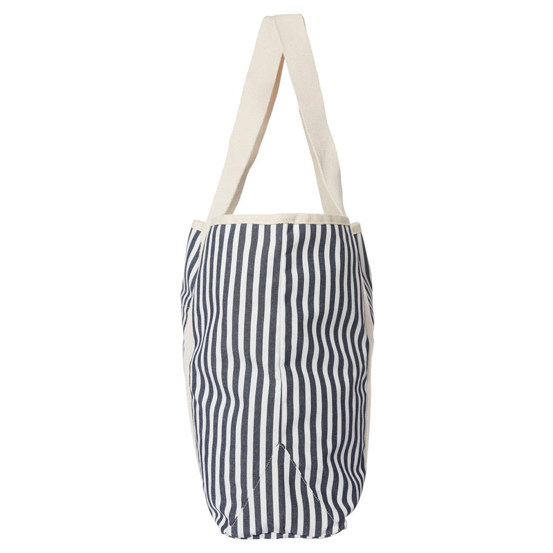 The Beach Bag - Lauren's Navy Stripe