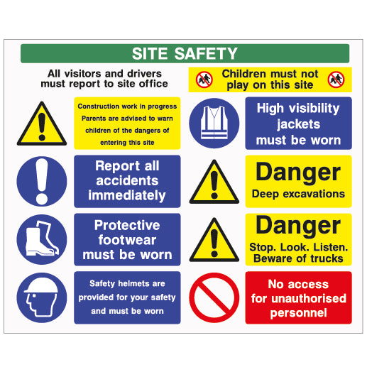 Site Safety Sign D2 Source Safety