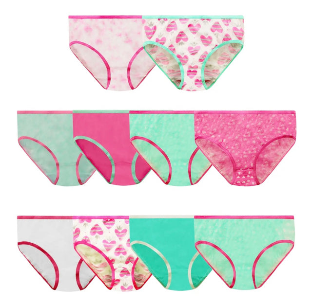 Kensie Girl's 10 PK Panties - Princess Hearts (size 12) – The Kids Shoppe  Windsor