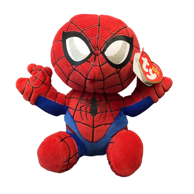 Peluche Spiderman noir Miles Morales - Marvel Beanie Babies TY : King  Jouet, Peluches super-héros et personnages TY - Peluches