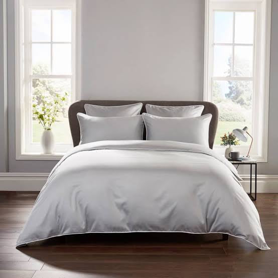 piped edge duvet cover