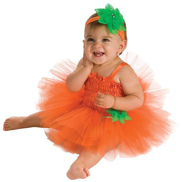 orange tutu baby