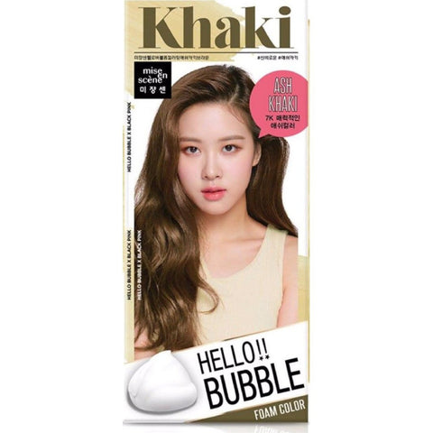 bubble hair dye