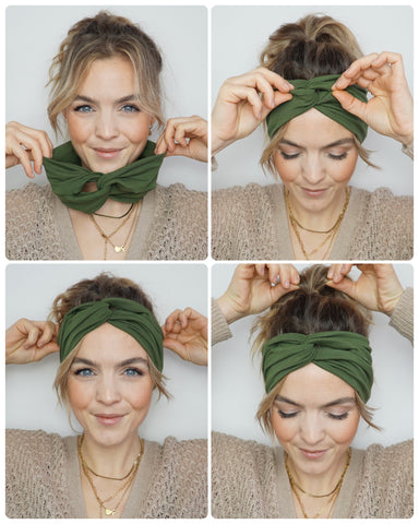 Wie man ein GetFabulous Headband anzieht