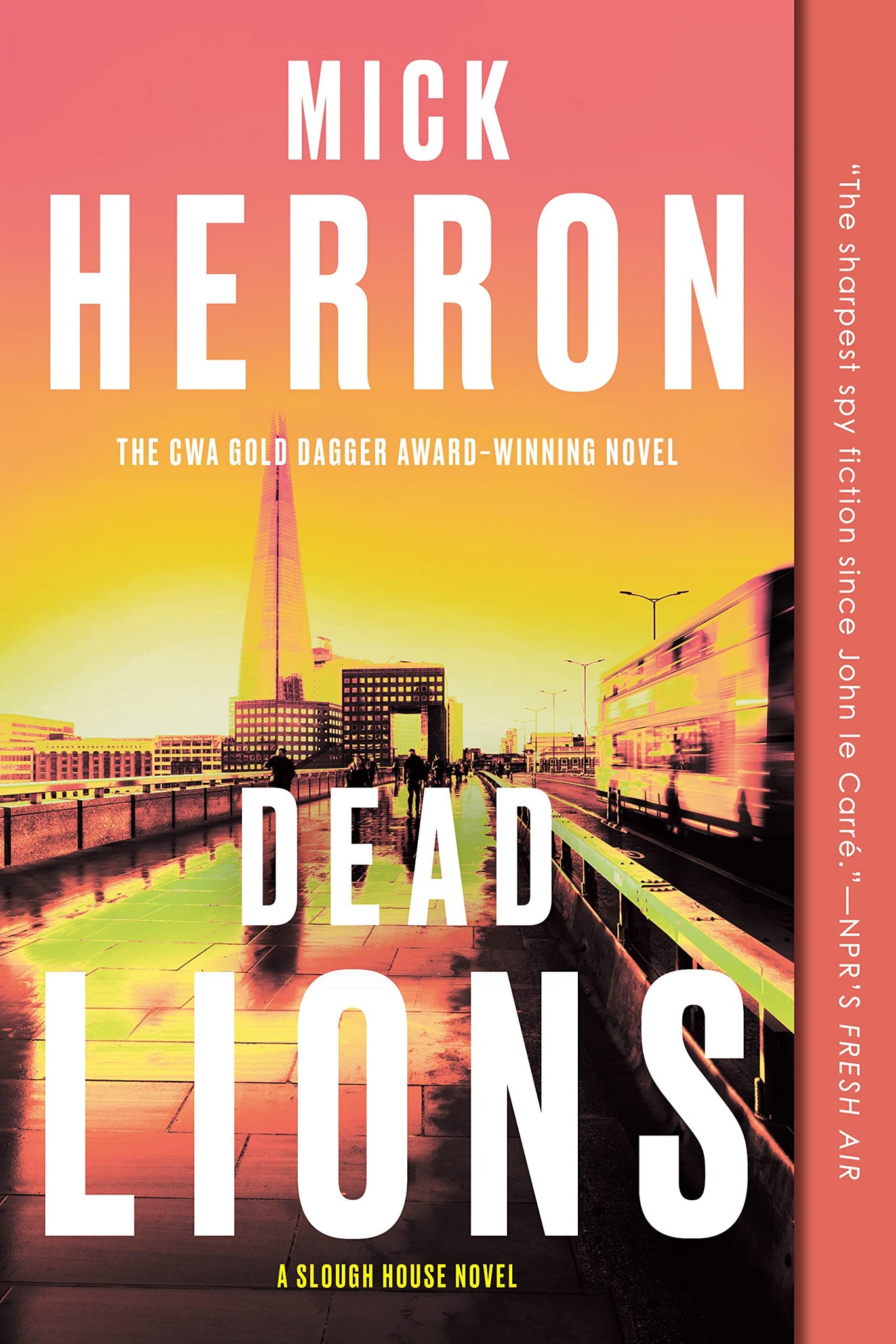 Slough House 2 Dead Lions by Mick Herron Green Hand