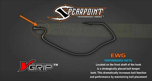 Spearpoint Heavy EWG Wide Gap Hook 4/0