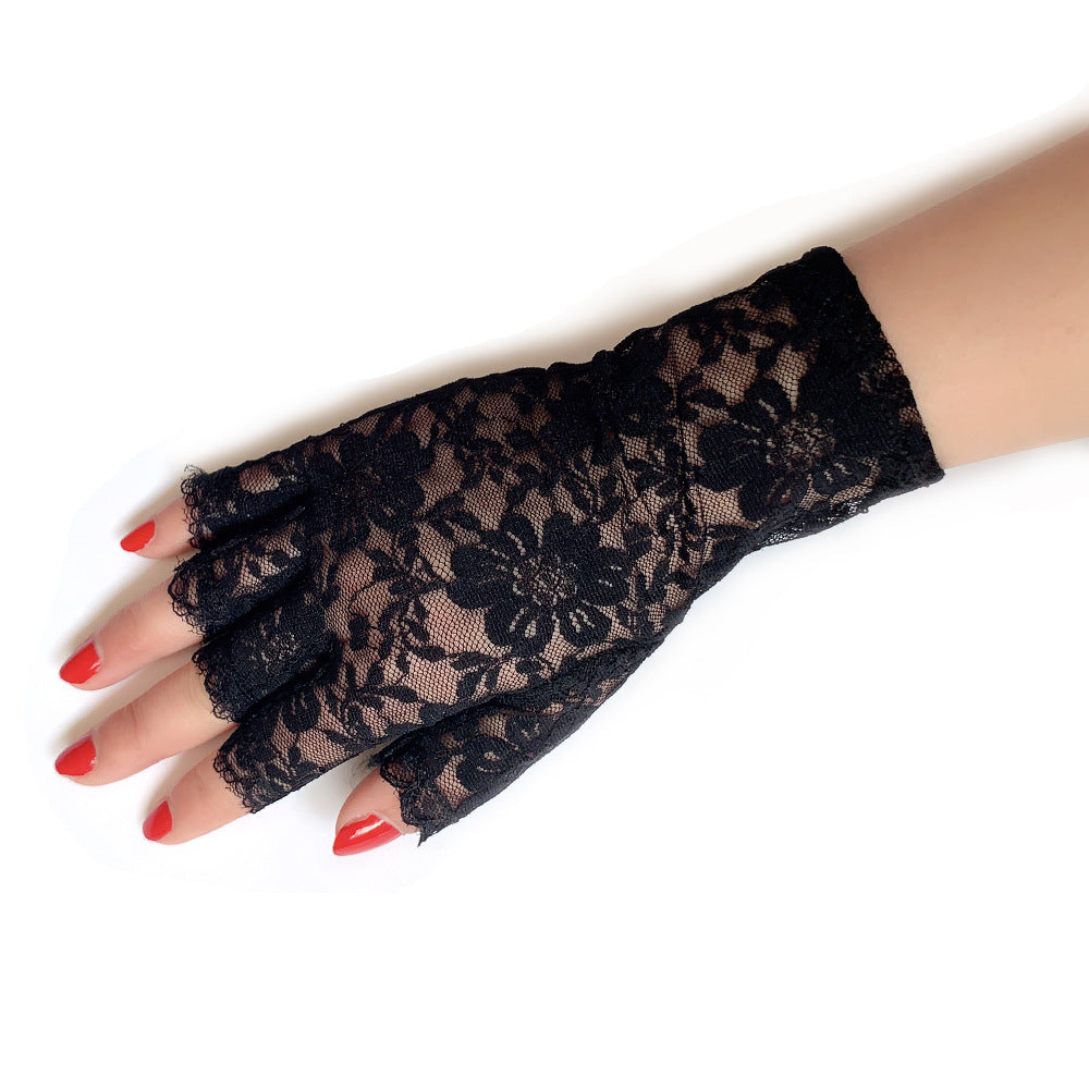 lace gloves without fingers