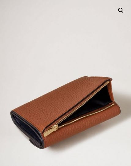 Mulberrry Folded Multi-Card Wallet, Chestnut