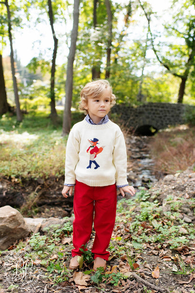 boys red corduroy pants