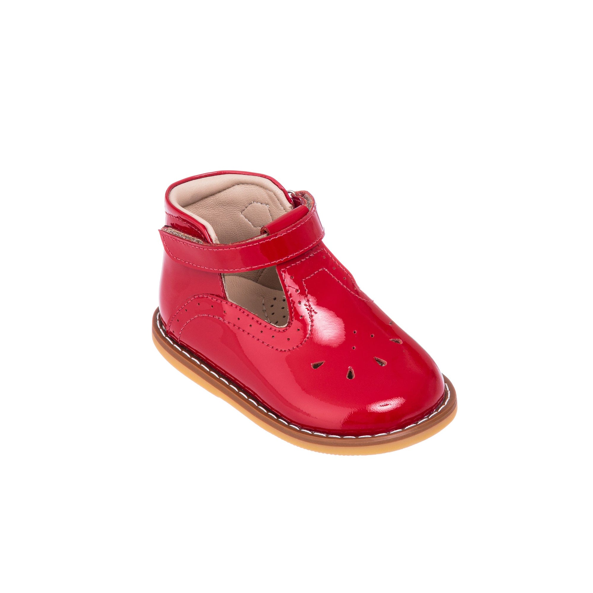 elephantito red patent mary jane