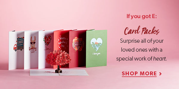 lovepop valentine's day card packs