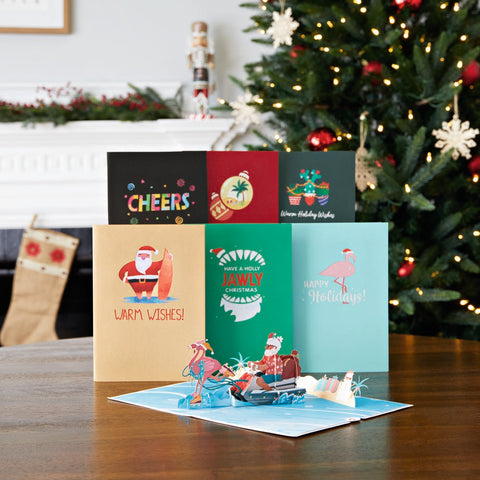 Send festive wishes with these free printable Christmas cards - Gathered