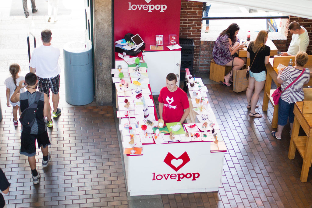 Lovepop Faneuil Hall Kiosk