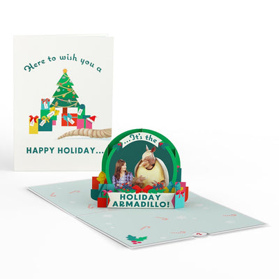 Hugging Elf Pop Up Christmas Card 