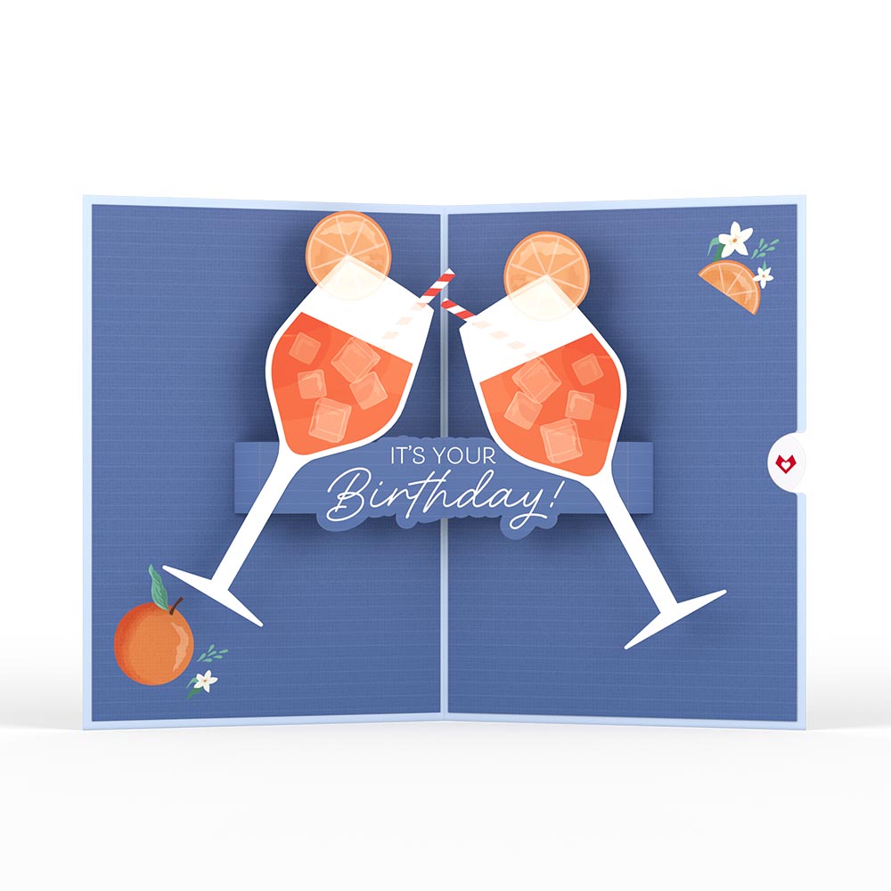 Oh Spritz! Birthday Pop-Up Card