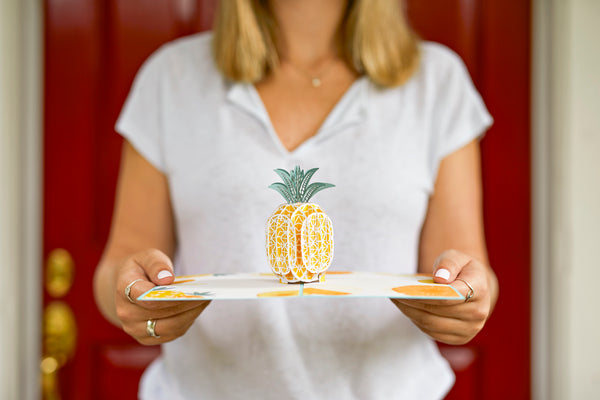 pineapple pop up card