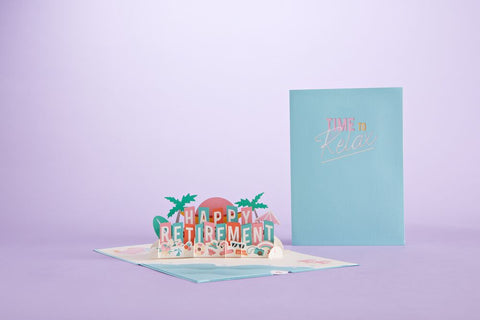 Happy Retirement Pop-Up Card