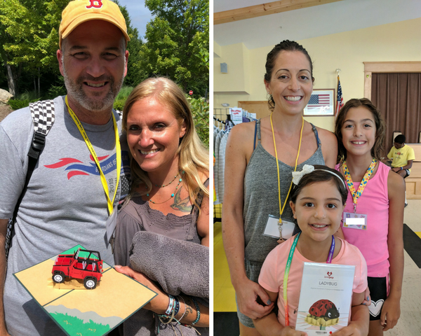 Camp Sunshine: The Lautieri family & the Bento family