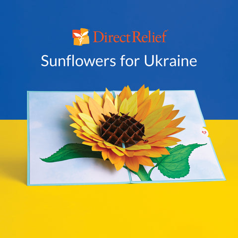 Lovepop Sunflowers for Ukraine
