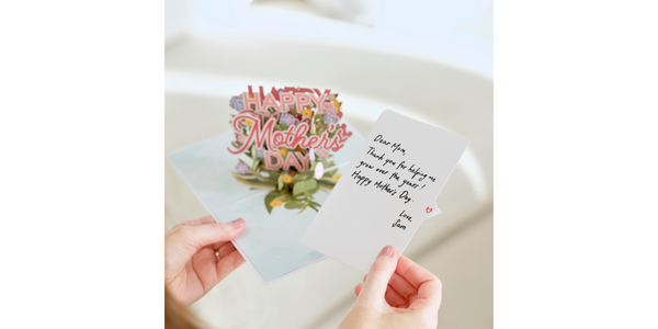 Mother's Day personalized note