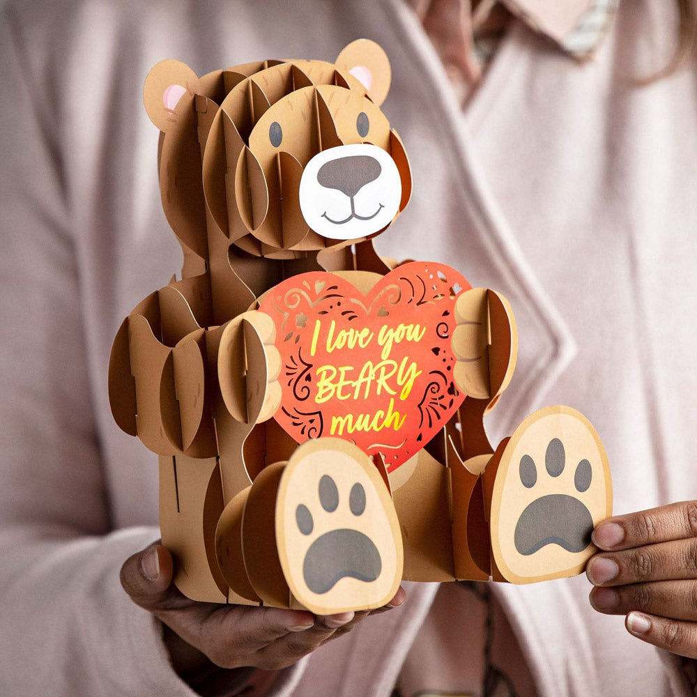 Giant Love Bear - romantic Valentine's Day cards