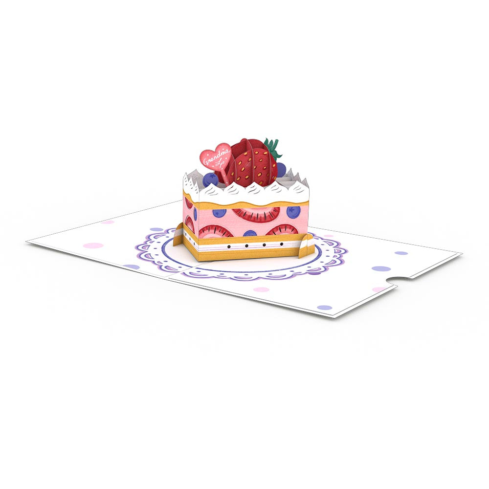 Berry Sweet Grandma Pop-Up Card