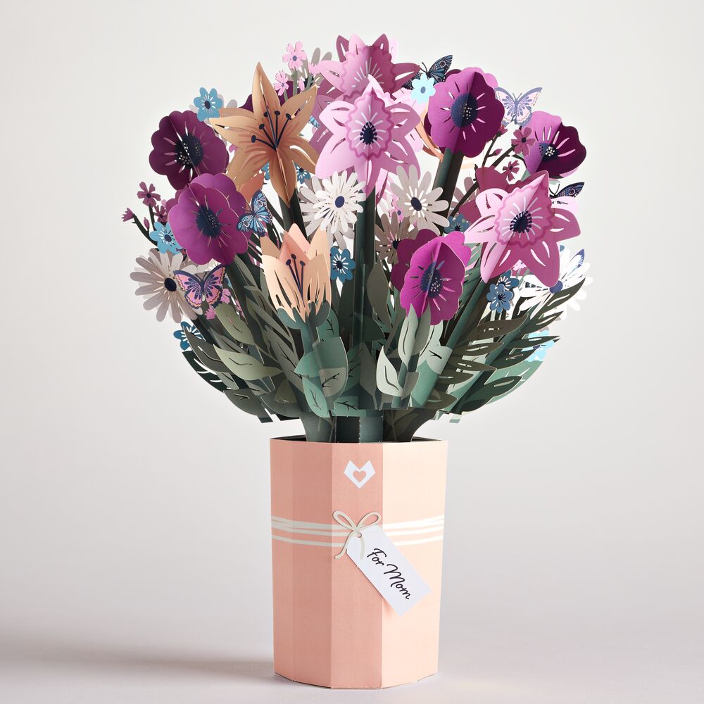 Happy Mother's Day Flower Bouquet | Mother's Day Paper Bouquet ...