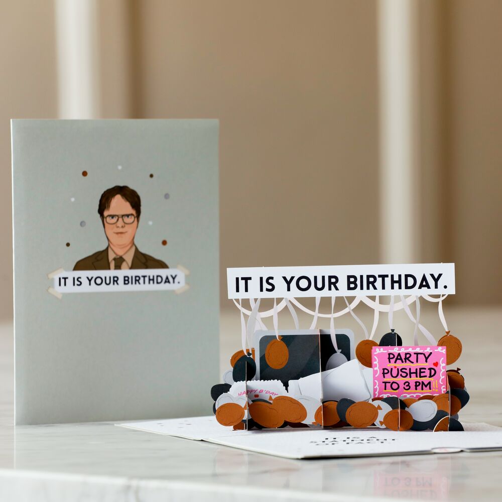 The Office It is Your Birthday Pop-Up Card – Lovepop