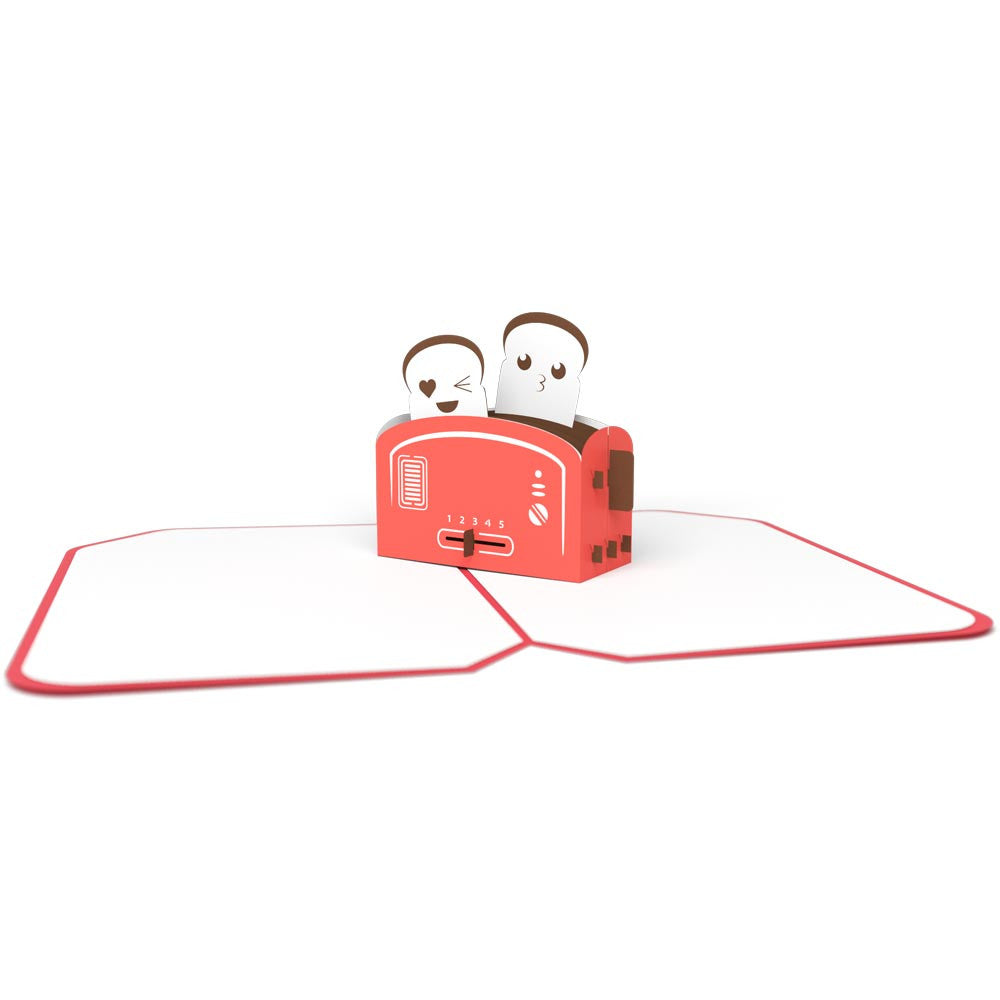 Love Toaster pop up card