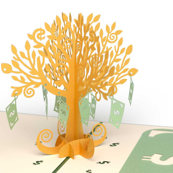 Money Tree Pop Up Birthday Card - Lovepop
