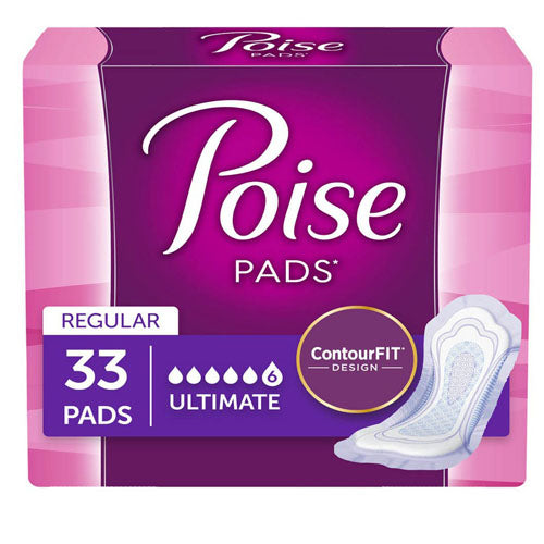 Poise Pads Sanitary Napkins Ultimate Absobency