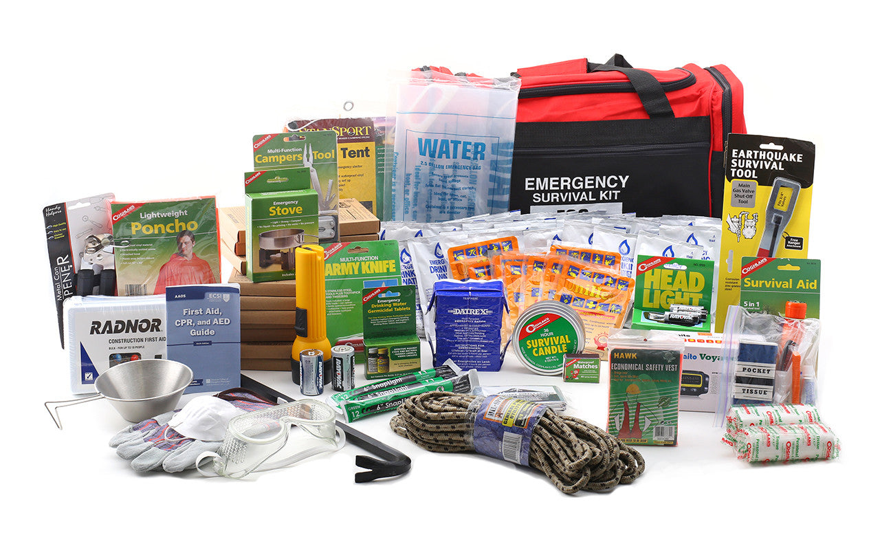 earthquake survival supplies