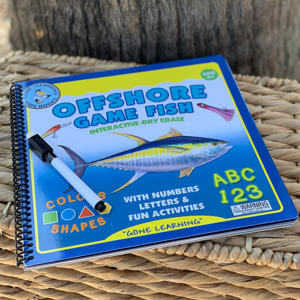 Inshore Game Fish: Interactive-Dry Erase Children's Book
