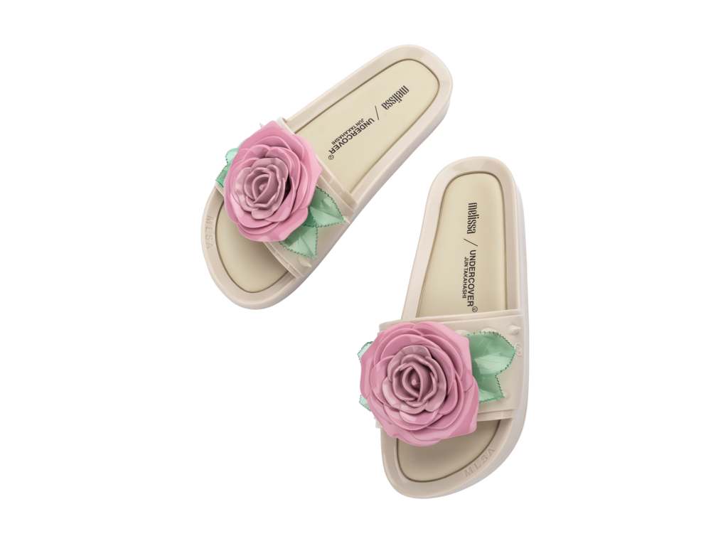 エッセンシャルコンフォート UNDERCOVER × melissa 薔薇サンダル