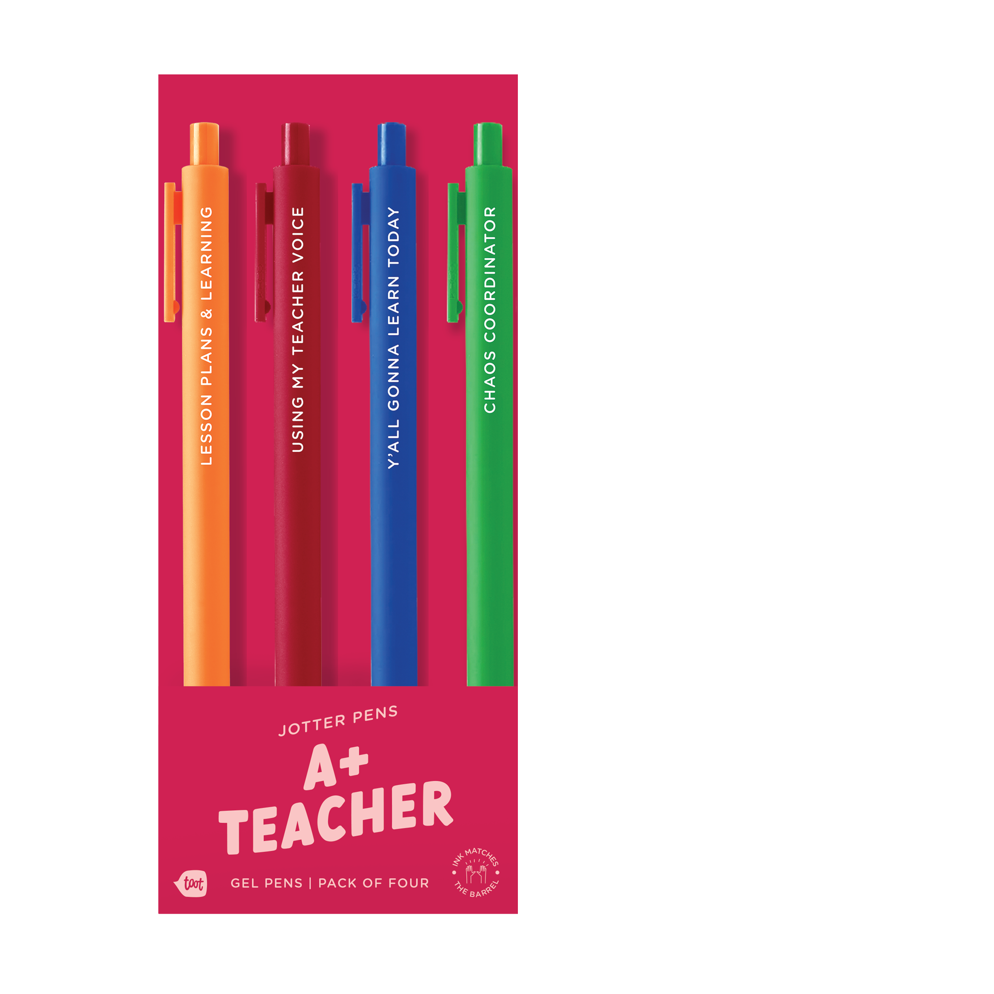A+ Teacher Jotter Set 4 Pack