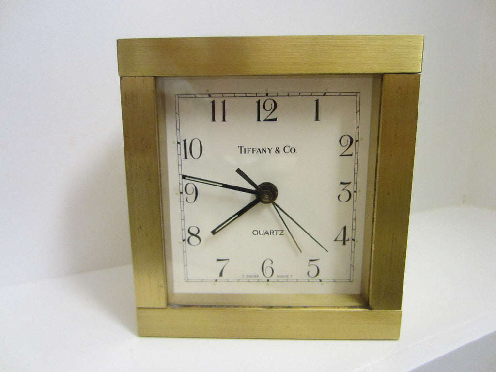 tiffany & co alarm clock