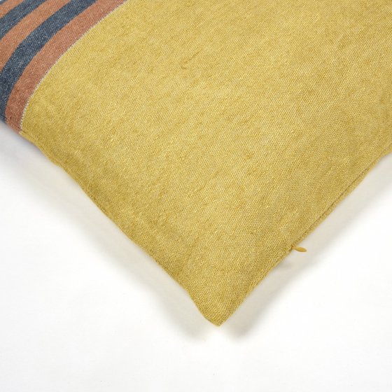 Red Earth Stripe Cushion Cover 50cm x 50cm