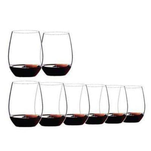 Riedel O Stemless Wine Glasses - Pay-6 Get 8 Set