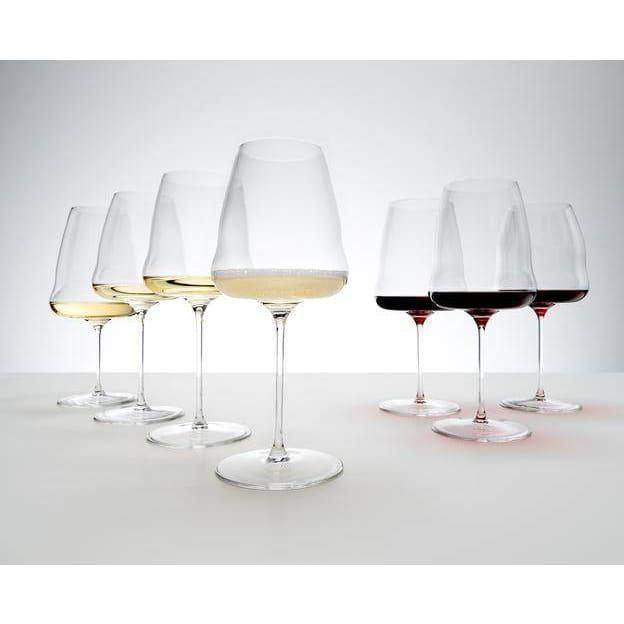 Pinot Noir Stemless Wine Glasses - Italian Made (Set of 4)