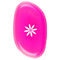 Brushworks: HD Silicone Miracle Sponge - Oval (Pink)