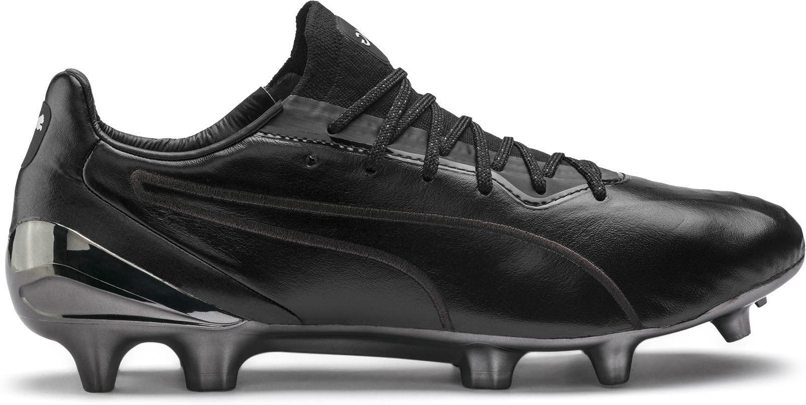 black soccer boots