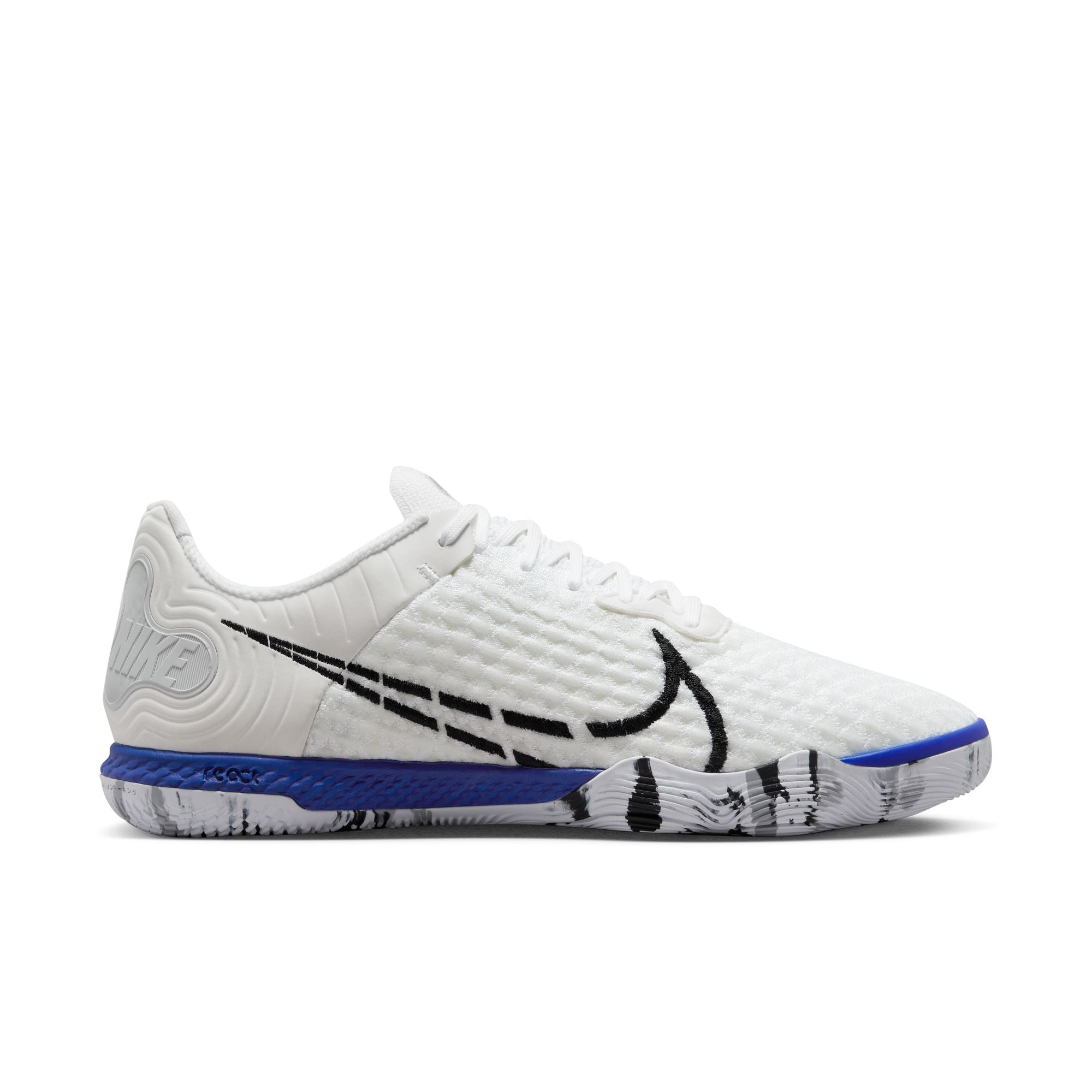 React Gato IN Indoor Soccer Shoes - White/Black/Blue/Green/Gray CT0550-104 – Soccer Zone USA