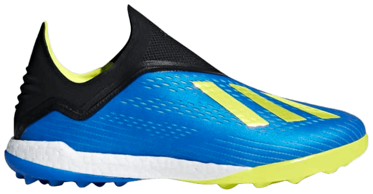 Adidas X 18+ TF - Blue/Yellow BB6595 Soccer Zone USA