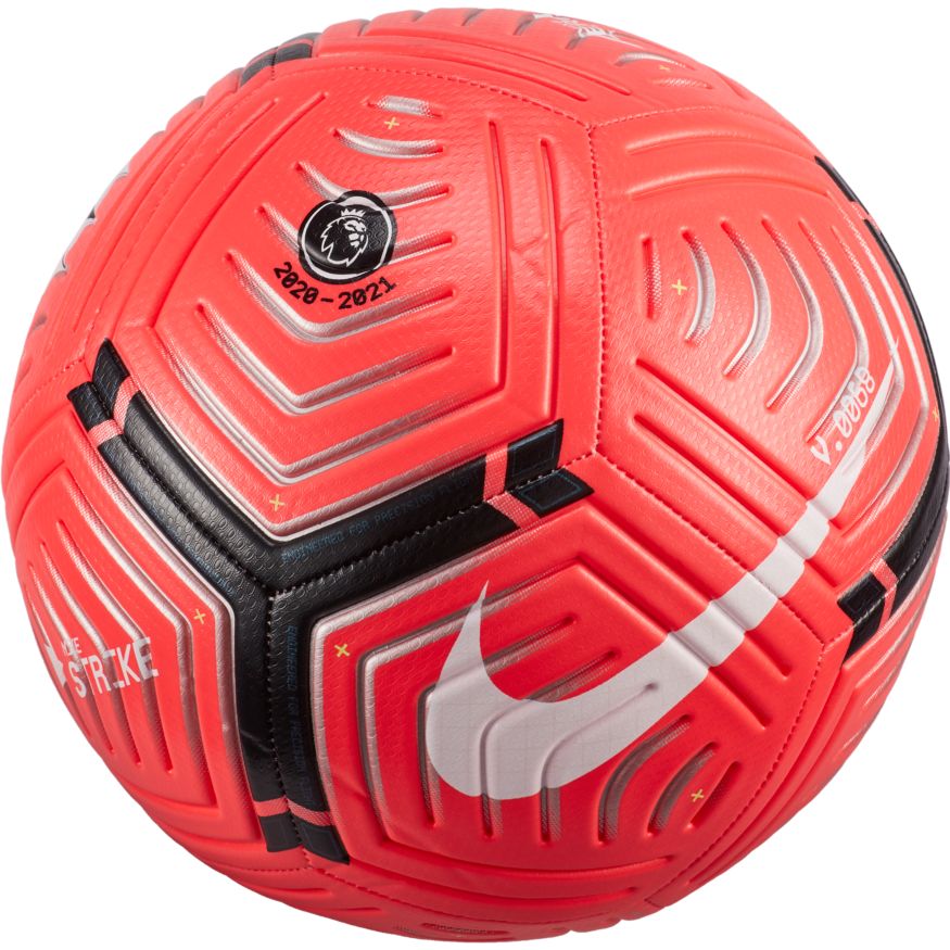 Nike 2020-21 League Strike Soccer - Laser Crimson/Metalli Soccer Zone USA
