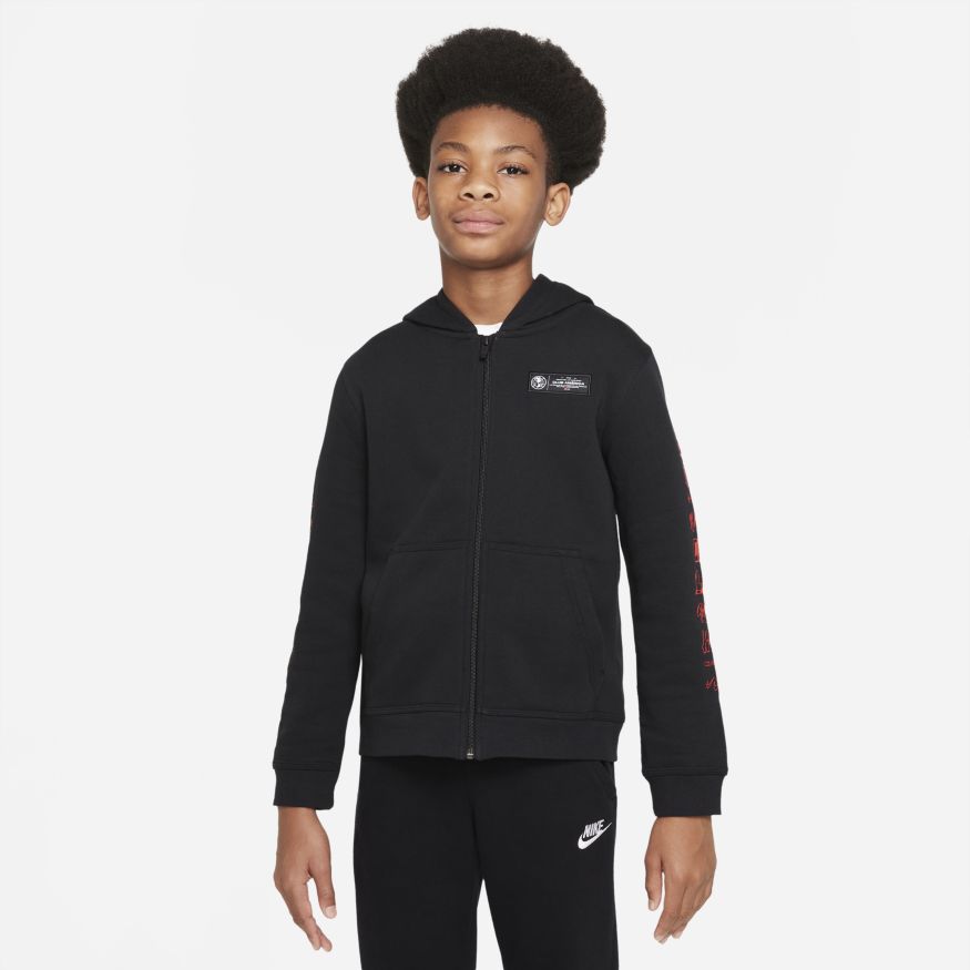 Nike Club America LA xLA Full Zip Hooded Fleece Jacket - Youth DC2171-010 –  Soccer Zone USA