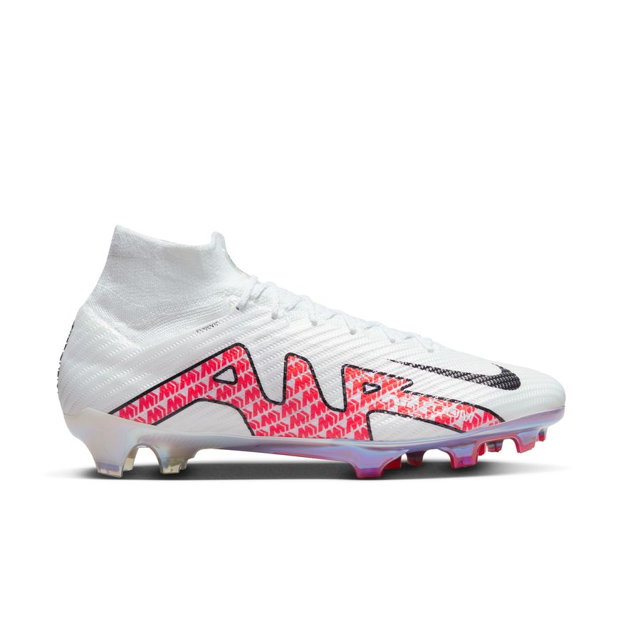 Nike Air Zoom Mercurial Superfly 9 Elite FG Firm Ground Cleat - White/Off Noir/Coconut Milk DJ4977-101 – Soccer Zone USA