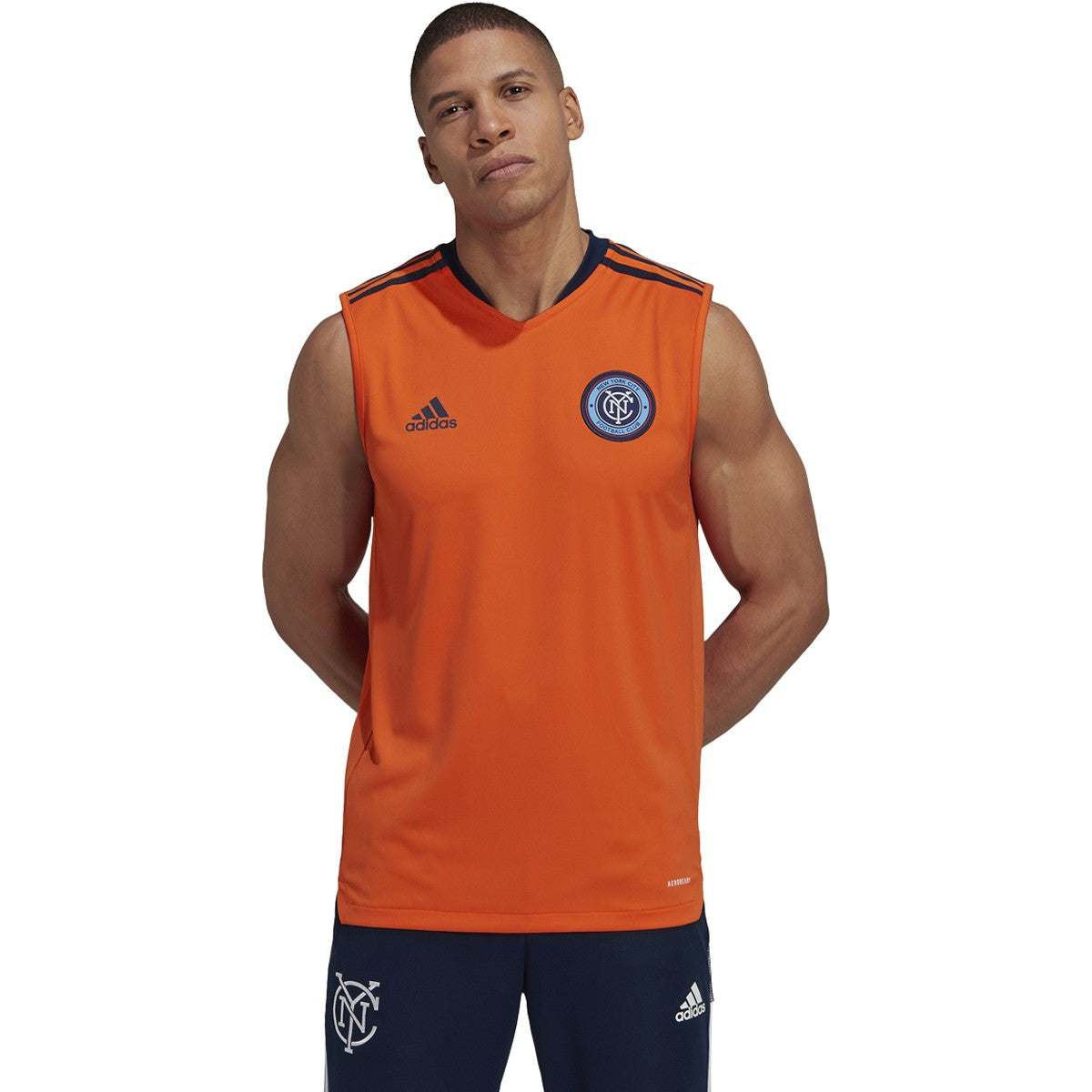 adidas sleeveless training jersey